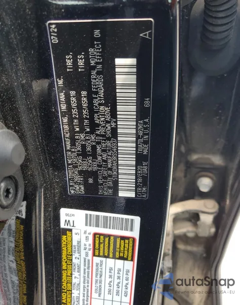 2024 Toyota Highlander Le from USA, damaged, VIN 5TDKDRAH3RS546937